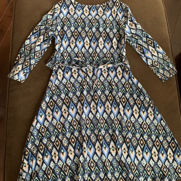 Justice Girls Dress with 3/4 Sleeves 🌺 Size 10 - Picture 5 of 6